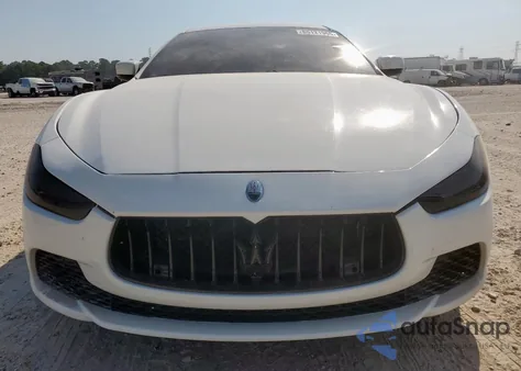2014 Maserati Ghibli z USA, uszkodzony, nr VIN ZAM57XSA6E1084368